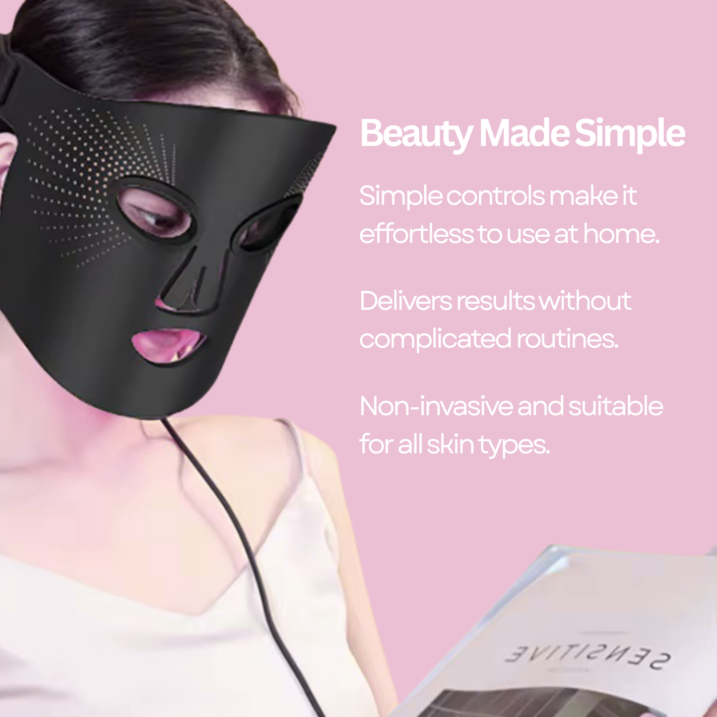 LumaMask 2.0 | LED Light Therapy Mask