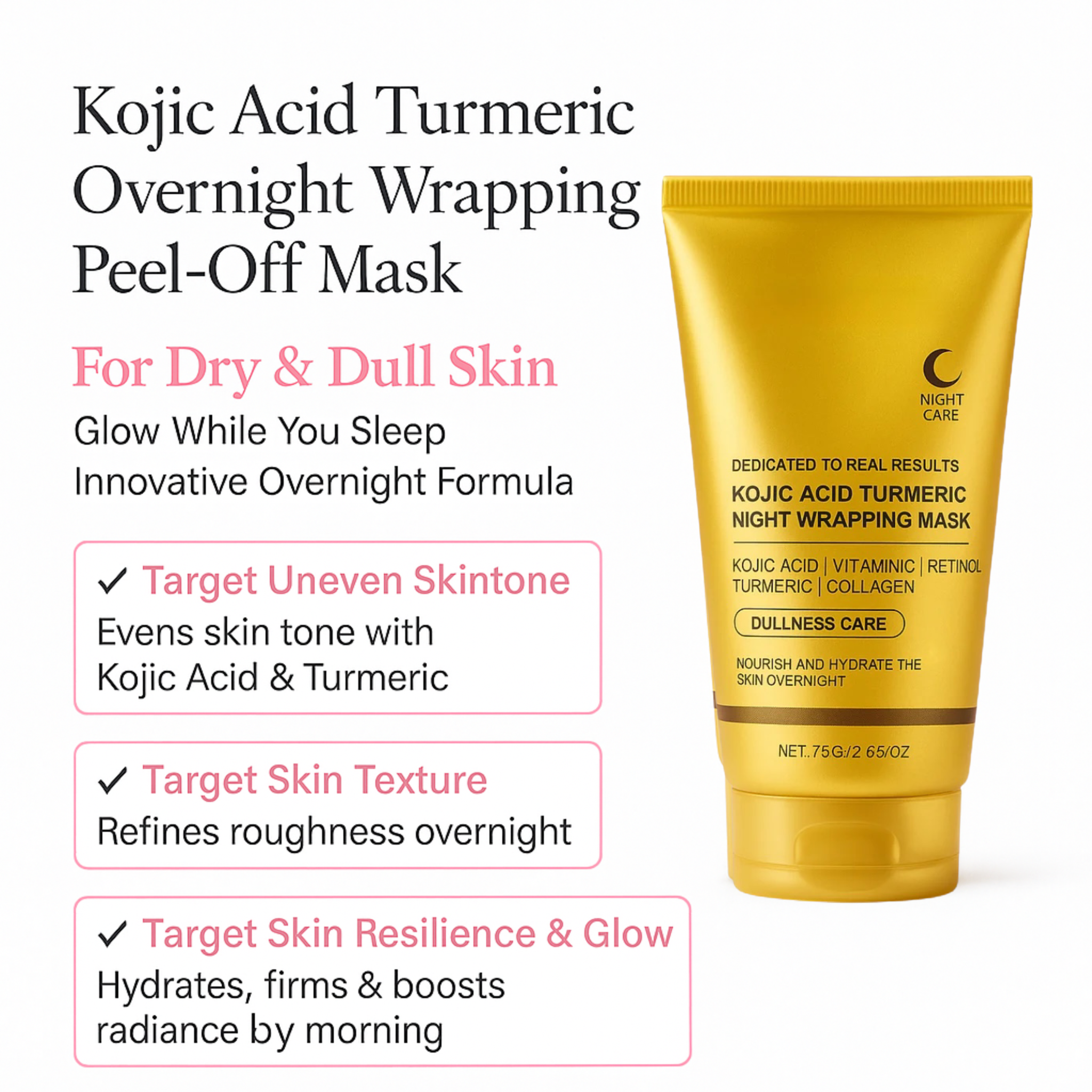 Turmeric Collagen Face Mask